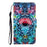 Pattern Printing Stand Leather Shell for iPhone 12 Pro/12 - Mandala Flower - 1