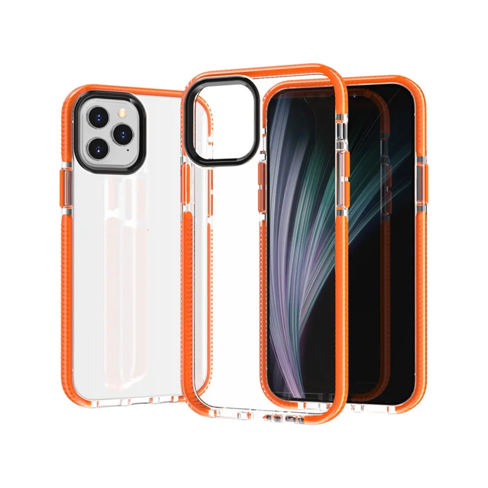 Soft TPU Phone Case for iPhone 12 mini 5.4 inch - Orange - 1