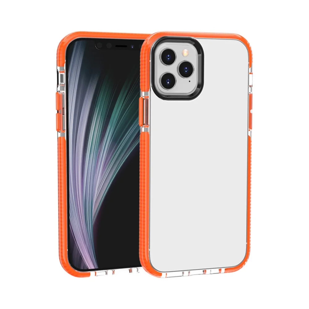 Soft TPU Phone Case for iPhone 12 mini 5.4 inch - Orange - 3