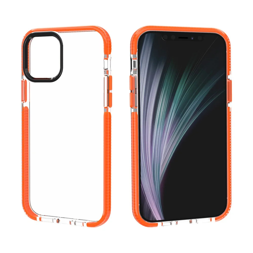 Soft TPU Phone Case for iPhone 12 mini 5.4 inch - Orange - 4