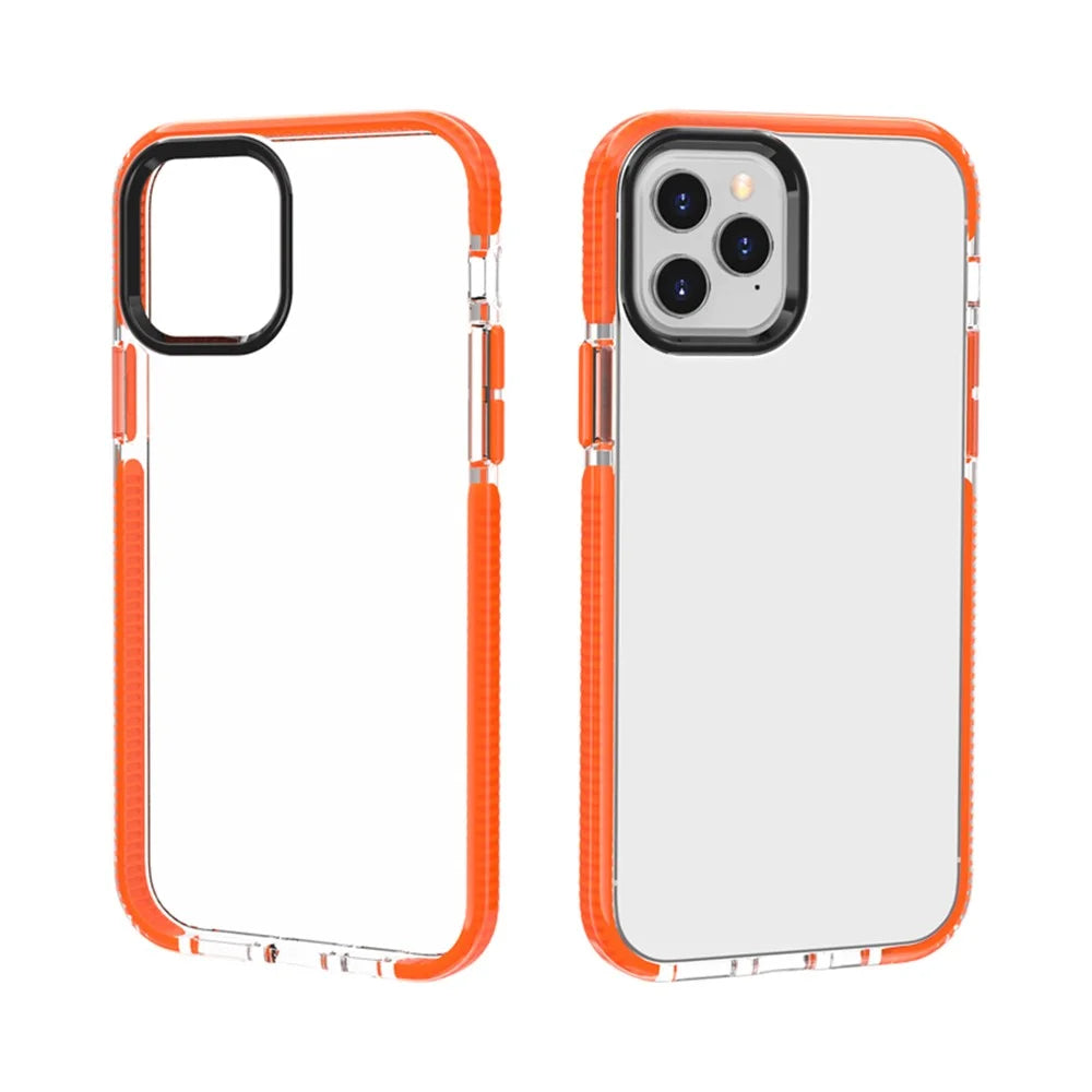 Soft TPU Phone Case for iPhone 12 mini 5.4 inch - Orange - 5
