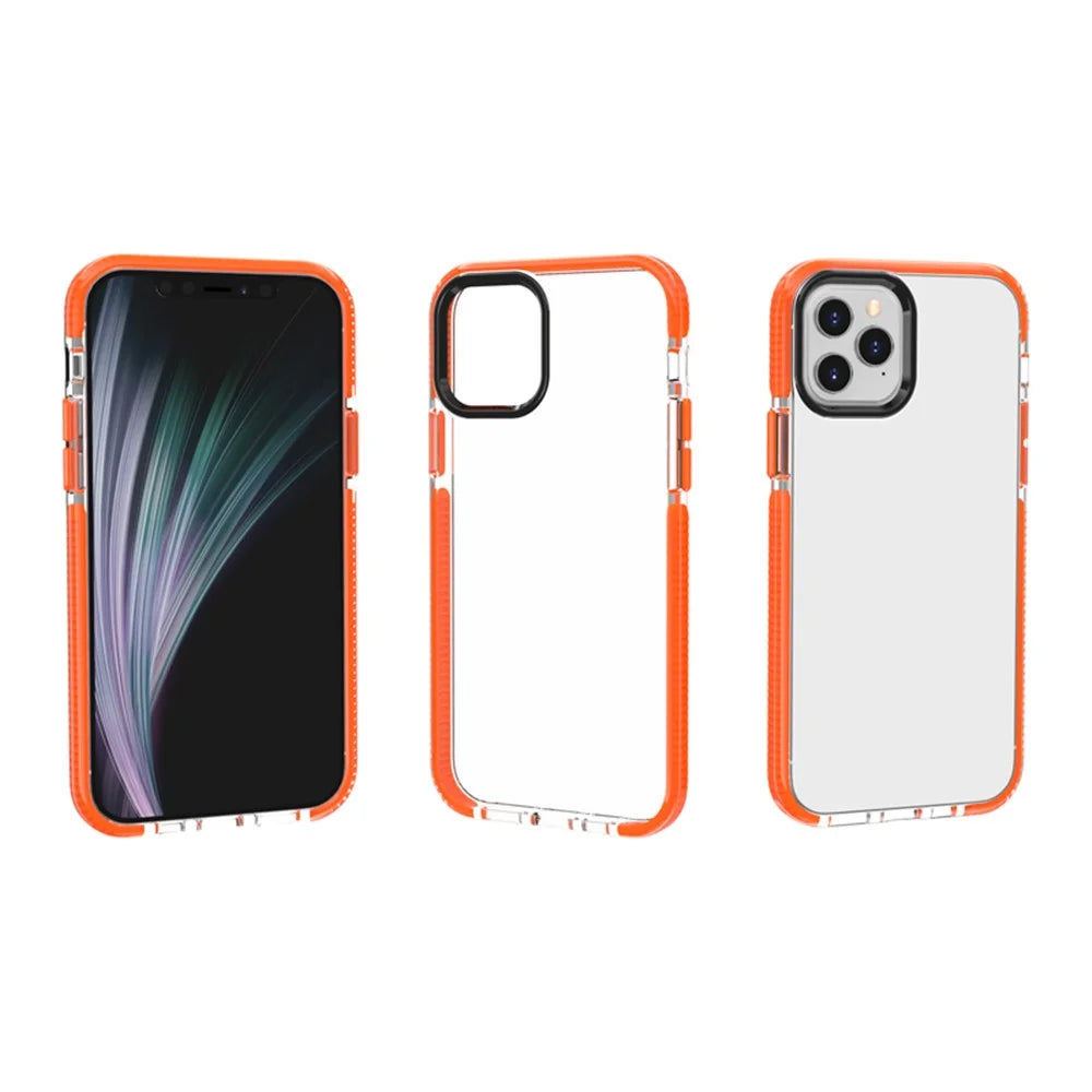 Soft TPU Phone Case for iPhone 12 mini 5.4 inch - Orange - 6