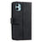 Zipper Pocket 9 Card Slots Leather Wallet Case for iPhone 12 mini 5.4 inch - Black - 7