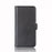 For iPhone 12 mini Phone Cases Genuine Split Leather Wallet Mobile Cover Stand - Black - 4
