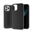Anti-fingerprint PC + TPU Splashproof Protective Cover for iPhone 12 mini - Black - 1