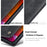CASEME 013 Series Wallet Stand Auto-absorbed Leather Cover for iPhone 12 mini - Black - 4