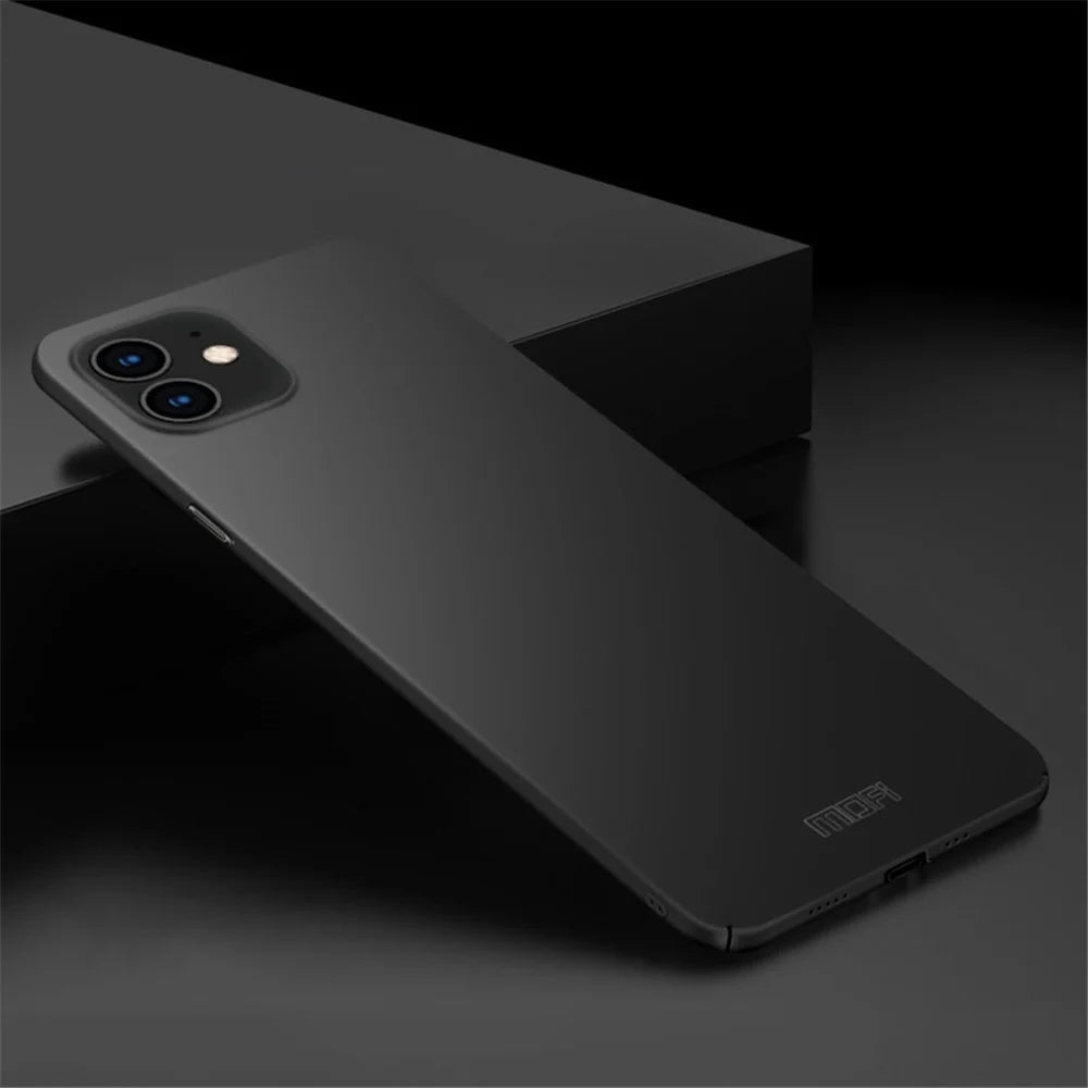 MOFI Shield Slim Frosted Hard PC Case for iPhone 12 Pro/12 - Black - 3