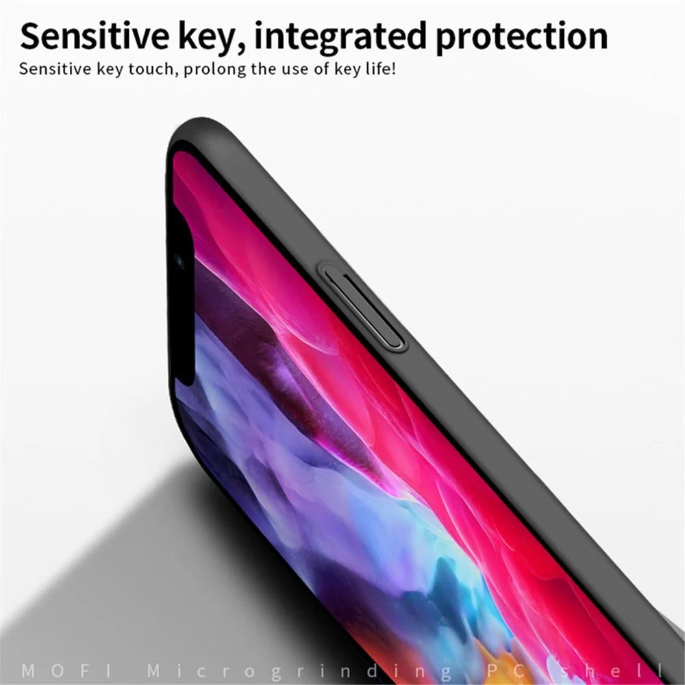 MOFI Shield Slim Frosted Hard PC Case for iPhone 12 Pro/12 - Black - 4