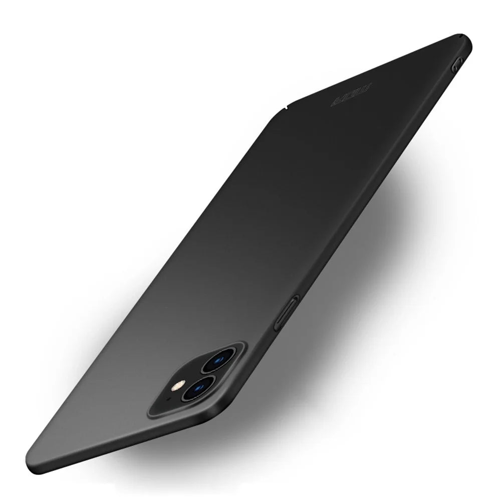 MOFI Shield Slim Frosted Hard PC Shell for iPhone 12 mini - Black - 1