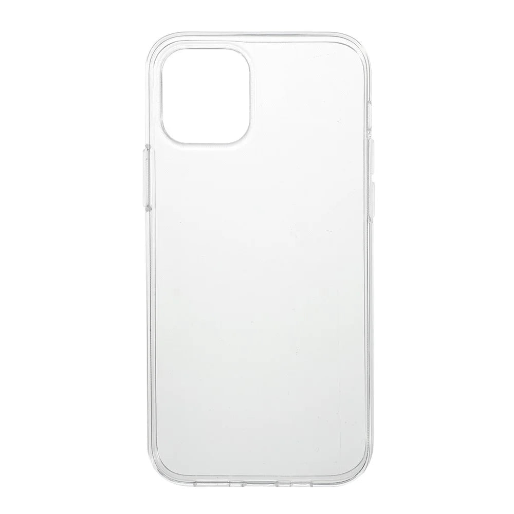 Soft TPU Mobile Phone Case for iPhone 12 Pro/12 - Transparent - 1