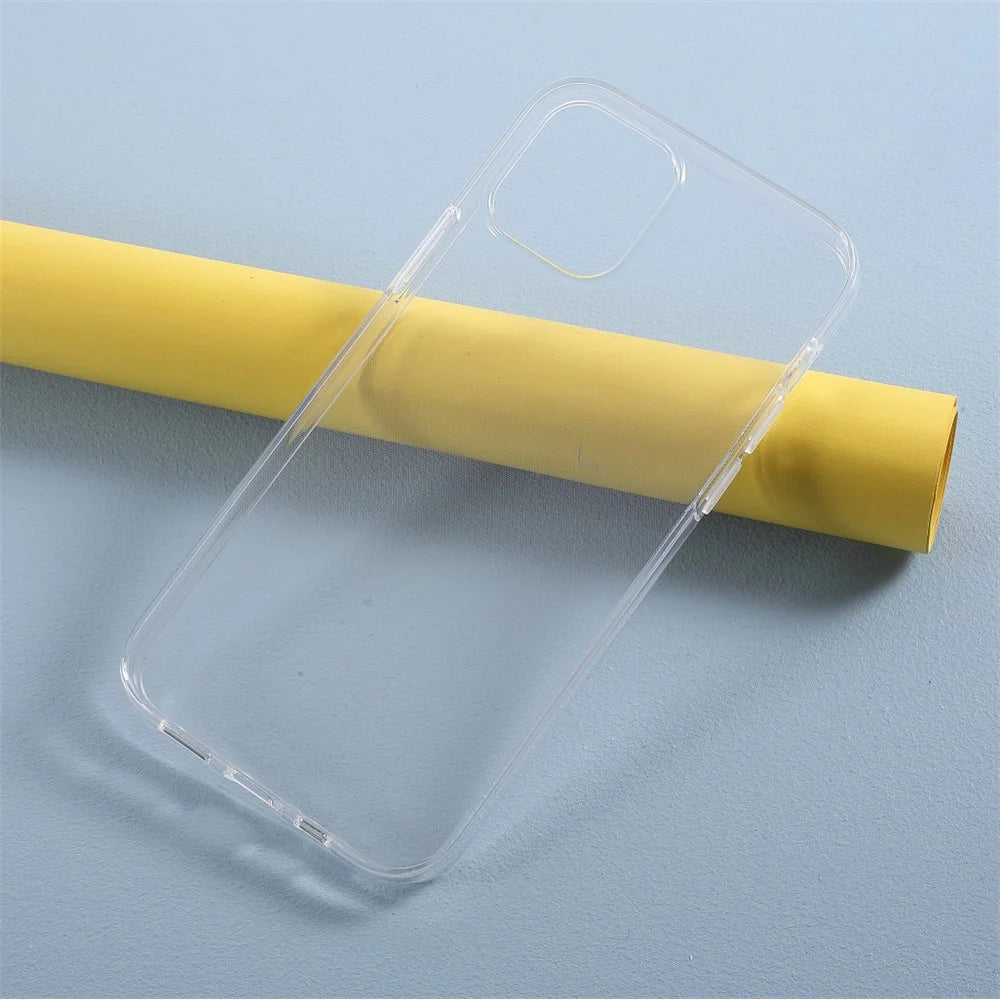 Flexible TPU Cell Phone Cover for iPhone 12 mini - Transparent - 2