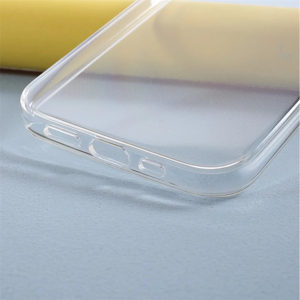 Flexible TPU Cell Phone Cover for iPhone 12 mini - Transparent - 4
