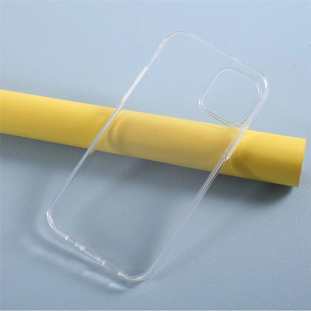 Flexible TPU Cell Phone Cover for iPhone 12 mini - Transparent - 5