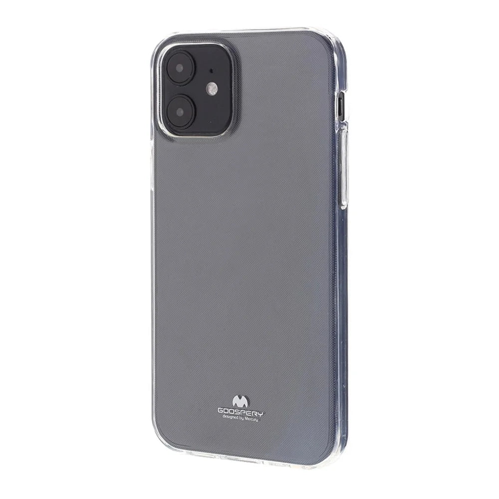 MERCURY GOOSPERY Glitter Powder TPU Cell Phone Cover for iPhone 12 Pro/12 - Transparent - 2