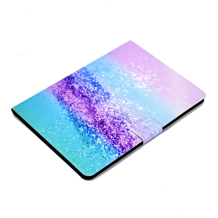 Pattern Printing Leather Stand Tablet Case for iPad Air 11 (2026) / (2025) / (2024) / Air (2020) (2022) / Pro 11 (2021) - Glittery Powder - 5