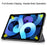 Pattern Printing PU Leather Tri-Fold Stand Shell Cover for iPad Air 11 (2026) / (2025) / (2024) / Air (2022) / (2020) - Eiffel Tower - 5