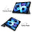 Pattern Printing PU Leather Tri-Fold Stand Shell Cover for iPad Air 11 (2026) / (2025) / (2024) / Air (2022) / (2020) - Eiffel Tower - 6