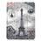 For iPad Air 11 (2026) / (2025) / (2024) / Air (2022) / (2020) Pattern Printing PU Leather Smart Tri-Fold Stand Case Auto Wake / Sleep - Eiffel Tower - 2