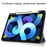 For iPad Air 11 (2026) / (2025) / (2024) / Air (2022) / (2020) Pattern Printing PU Leather Smart Tri-Fold Stand Case Auto Wake / Sleep - Eiffel Tower - 5