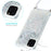 Glitter Powder Skin Quicksand TPU Back Case with Lanyard for iPhone 11 Pro 5.8 inch - White - 4
