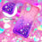 Shockproof Gradient Glitter Powder Quicksand TPU Back Shell for iPhone 12 Pro Max 6.7 inch - Rose / Purple - 5