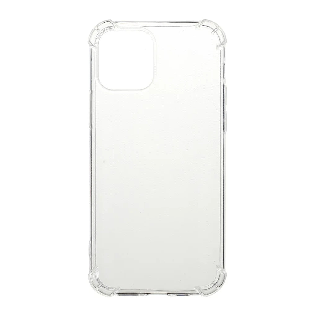 Drop Resistant Clear TPU Back Case for iPhone 12 Pro/12 - 1