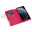 Glittery Starry Style Laser Carving Zipper Leather Case for iPhone 12 Pro/12 - Rose - 7
