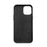 QIALINO High-quality Cowhide Leather Coated PC Phone Cover Anti-scratch Shockproof Phone Case for iPhone 12 Pro Max - Black - 5