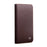 QIALINO For iPhone 12 Pro 6.1 inch / 12 6.1 inch Wallet Case Stand Genuine Cow Leather Flip Phone Cover - Brown - 6