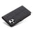 FORWENW F1 Series Leather Wallet Stand Cover Case for iPhone 12 mini 5.4 inch - Black - 6