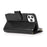 Crazy Horse Leather Coated TPU Wallet Phone Stand Case with 9 Card Slots Kickstand Shell for iPhone 12 Pro Max - Black - 4