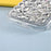 Diamond Sticking Crystal Pink+White Shell TPU Case for iPhone 12/12 Pro - 4