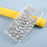 Crystal White Shell Rhinestone Decoration TPU Cell Phone Cover for iPhone 12/12 Pro - 5
