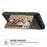 Leather Coated TPU with Wallet Kickstand Built-in Magnetic Sheet Cover for iPhone 12 Pro/12 - Black - 7