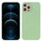 X-LEVEL Anti-scratch Liquid Silicone Back Cover for iPhone 12 Pro Max 6.7-inch - Light Green - 1