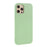 X-LEVEL Anti-scratch Liquid Silicone Back Cover for iPhone 12 Pro Max 6.7-inch - Light Green - 2