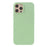 X-LEVEL Anti-scratch Liquid Silicone Back Cover for iPhone 12 Pro Max 6.7-inch - Light Green - 4