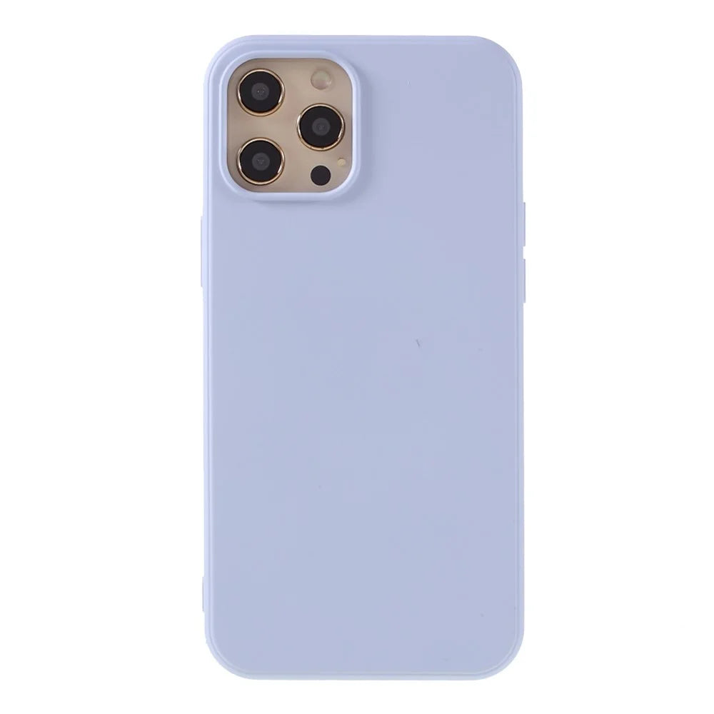 X-LEVEL Anti-Drop Liquid Silicone Back Cover for iPhone 12 Pro/12 - Purple - 4
