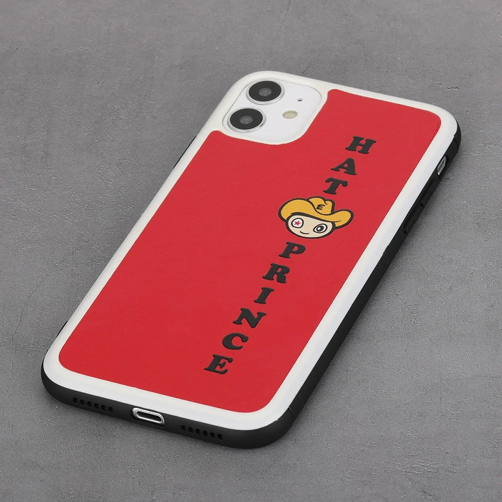 HAT PRINCE ENKAY Cartoon Series PU Leather Coated PC+TPU Hybrid Anti-drop Case for iPhone 11 6.1 inch - Red - 6