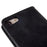 Leather Wallet Stand Phone Case for iPhone 7/8/SE (2020)/SE (2022) - Black - 7