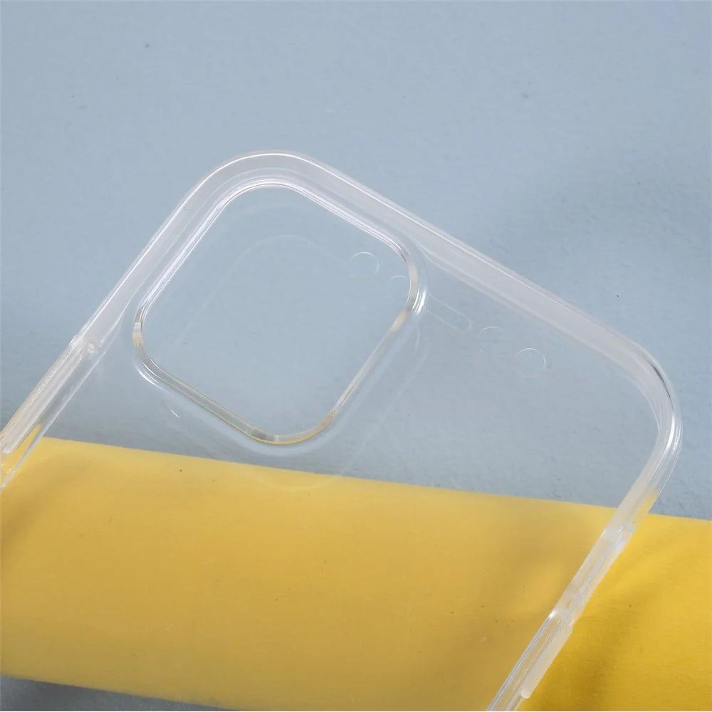 Hybrid PET + TPU + Acrylic Clear Full Coverage Case for iPhone 12 Pro Max - 3