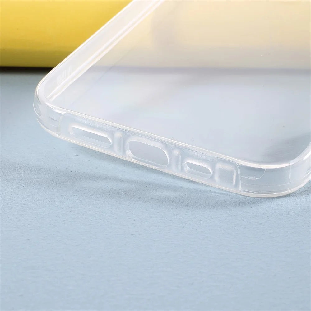 Hybrid PET + TPU + Acrylic Clear Full Coverage Case for iPhone 12 Pro Max - 4