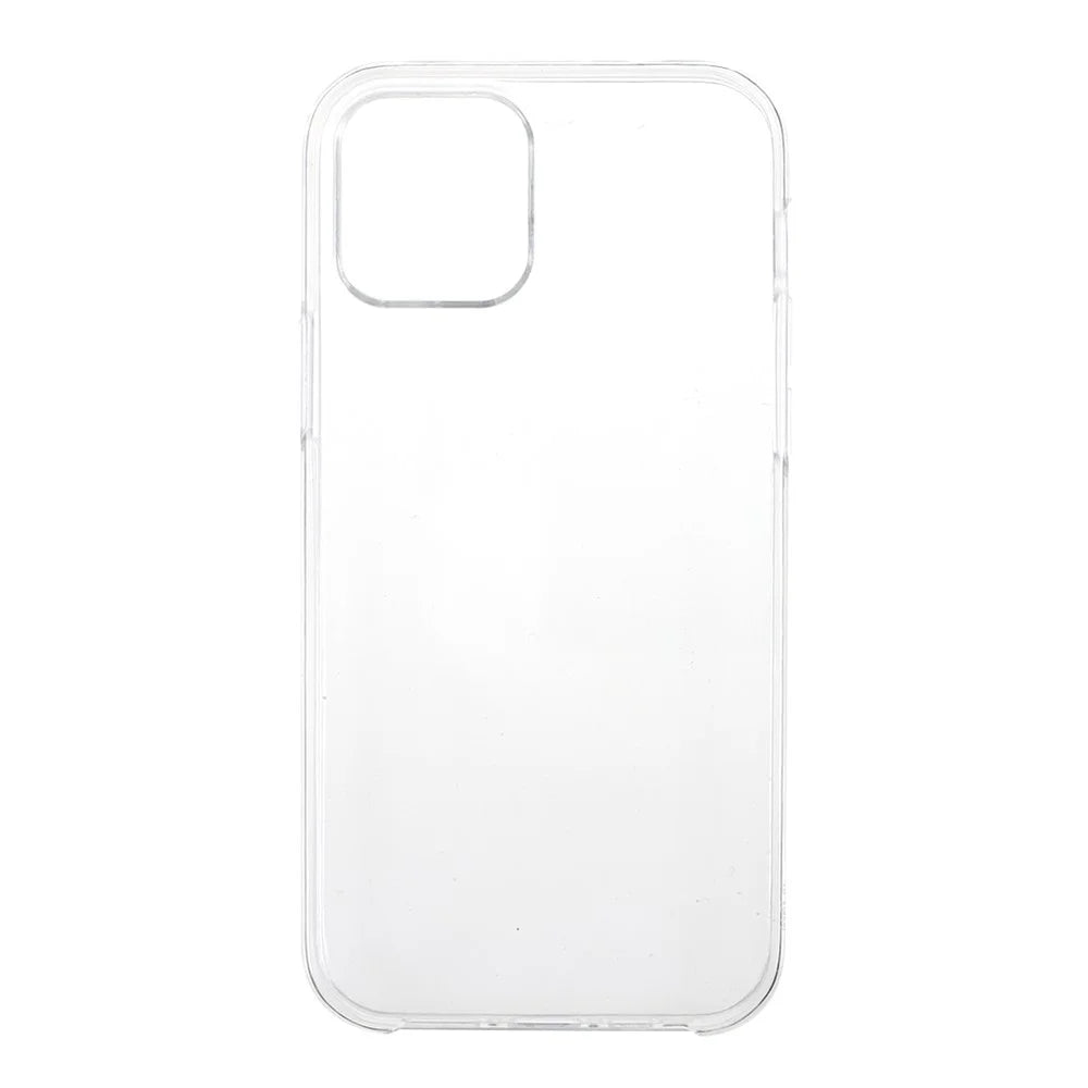 Hybrid PET + TPU + Acrylic Clear Full Coverage Shell Case for iPhone 12 Pro/12 - 3