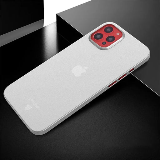 X-LEVEL Wing Series Ultra Thin Matte PP Mobile Phone Shell for iPhone 12 Pro Max - White - 1
