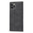LC.IMEEKE Anti-drop Auto-absorbed Wallet Stand Leather Case for iPhone 11 Pro Max - Black - 2