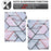 Patterned Leather Stand Smart Shell for iPad Air/Air 2/Pro 9.7 inch (2016)/iPad 9.7-inch (2018)/(2017) - Marble Texture - 3