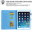 Patterned Leather Stand Smart Shell for iPad Air/Air 2/Pro 9.7 inch (2016)/iPad 9.7-inch (2018)/(2017) - Marble Texture - 5
