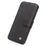 QIALINO Commercial Magnetic Clasp Top Cowhide Leather Case for iPhone 12 mini Cover - Black - 2