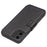 QIALINO Commercial Magnetic Clasp Top Cowhide Leather Case for iPhone 12 mini Cover - Black - 3