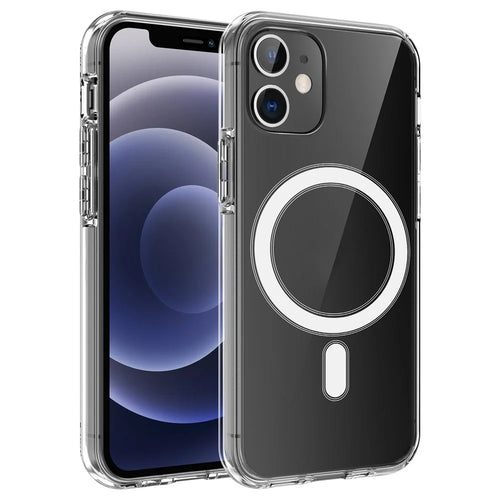 Clear TPU Phone Protective Back Cover [Support Wireless Charge] for iPhone 12 mini 5.4 inch - 1